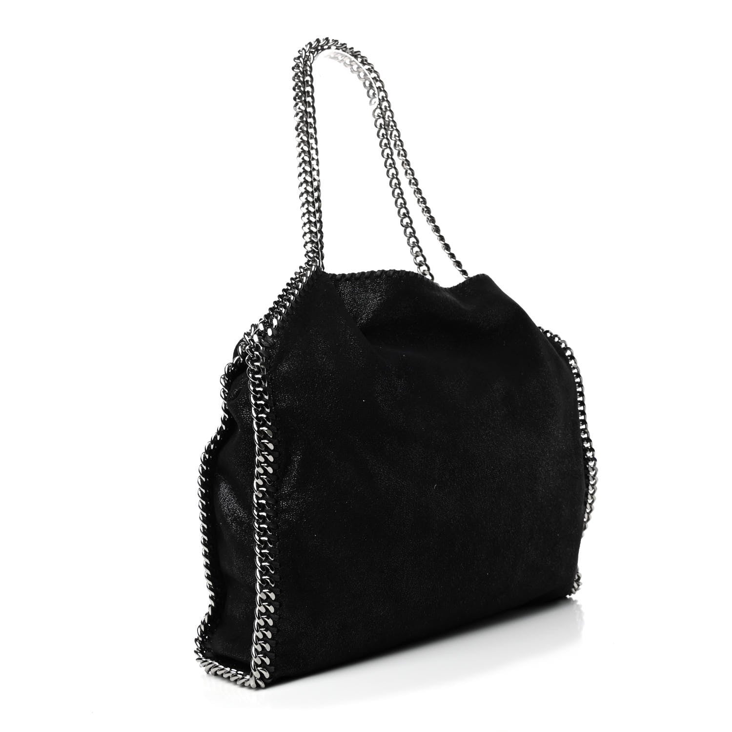 Stella McCartney Shaggy Deer Small Falabella Tote Black 2 of 4