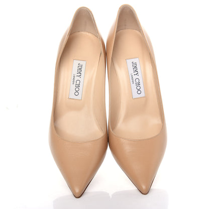 Jimmy Choo Kid Agnes 85 Heels 36.5 Nude 5 of 10