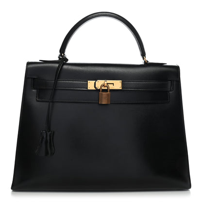 Hermes Box Kelly Sellier 32 Black 1 of 18