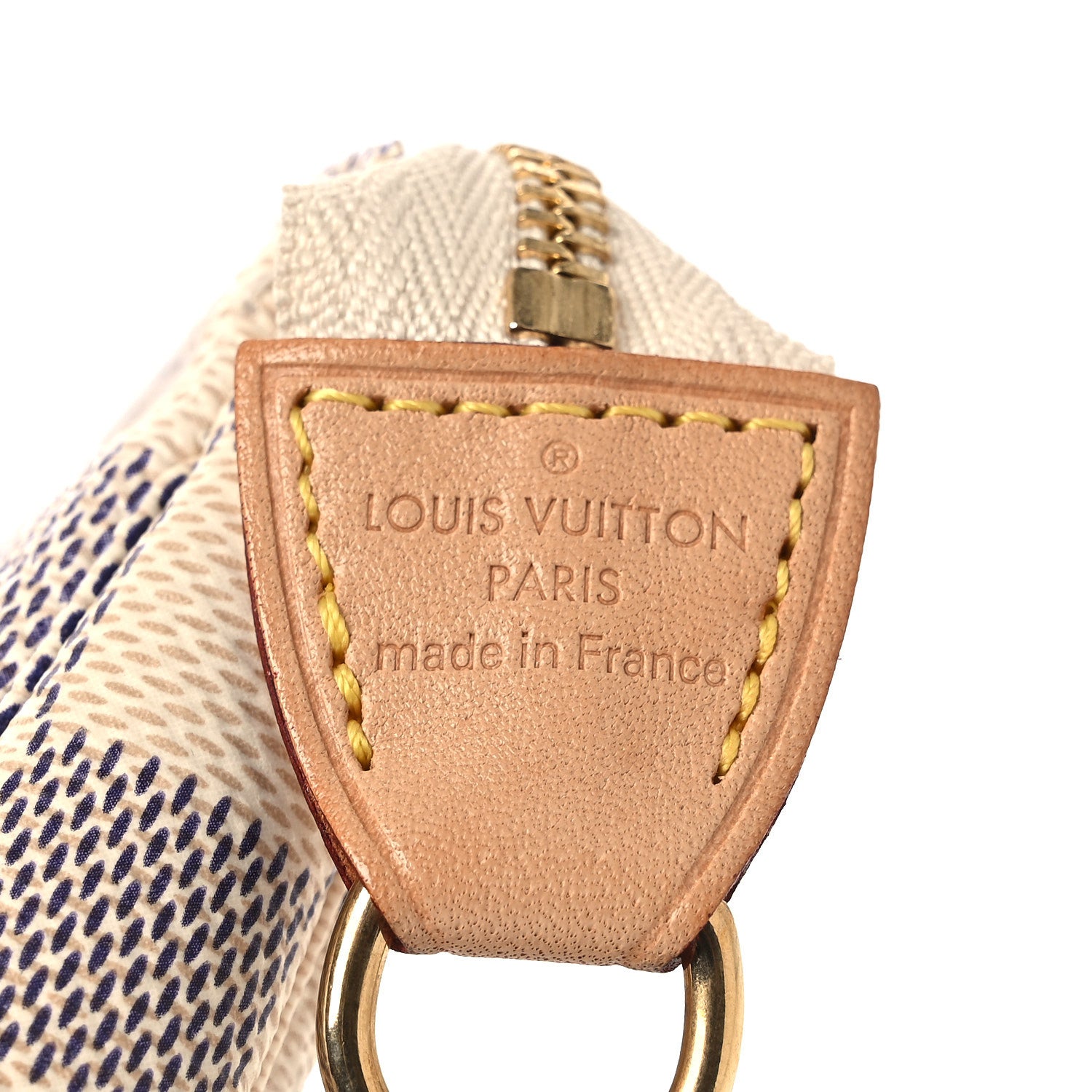Louis Vuitton Damier Azur Mini Pochette Accessories 6 of 10