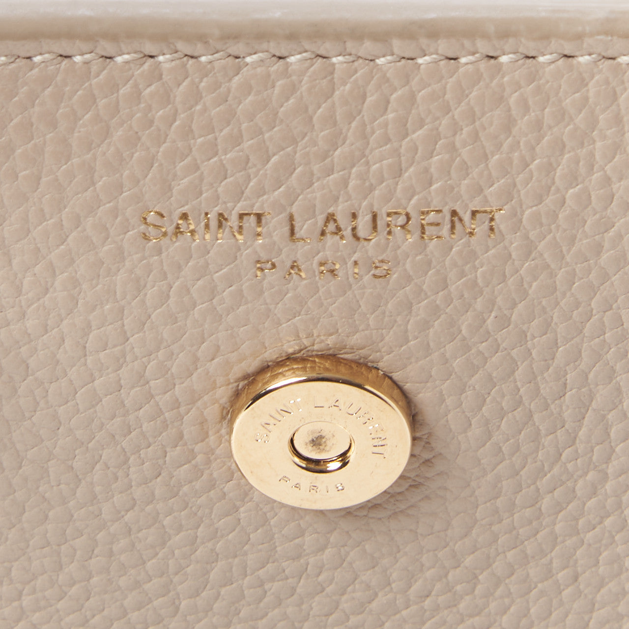 Calfskin Baby Monogram Downtown Cabas Beige