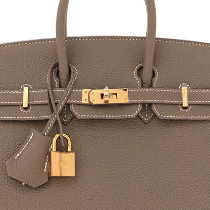 Hermes Togo Birkin 25 Etoupe 8 of 11