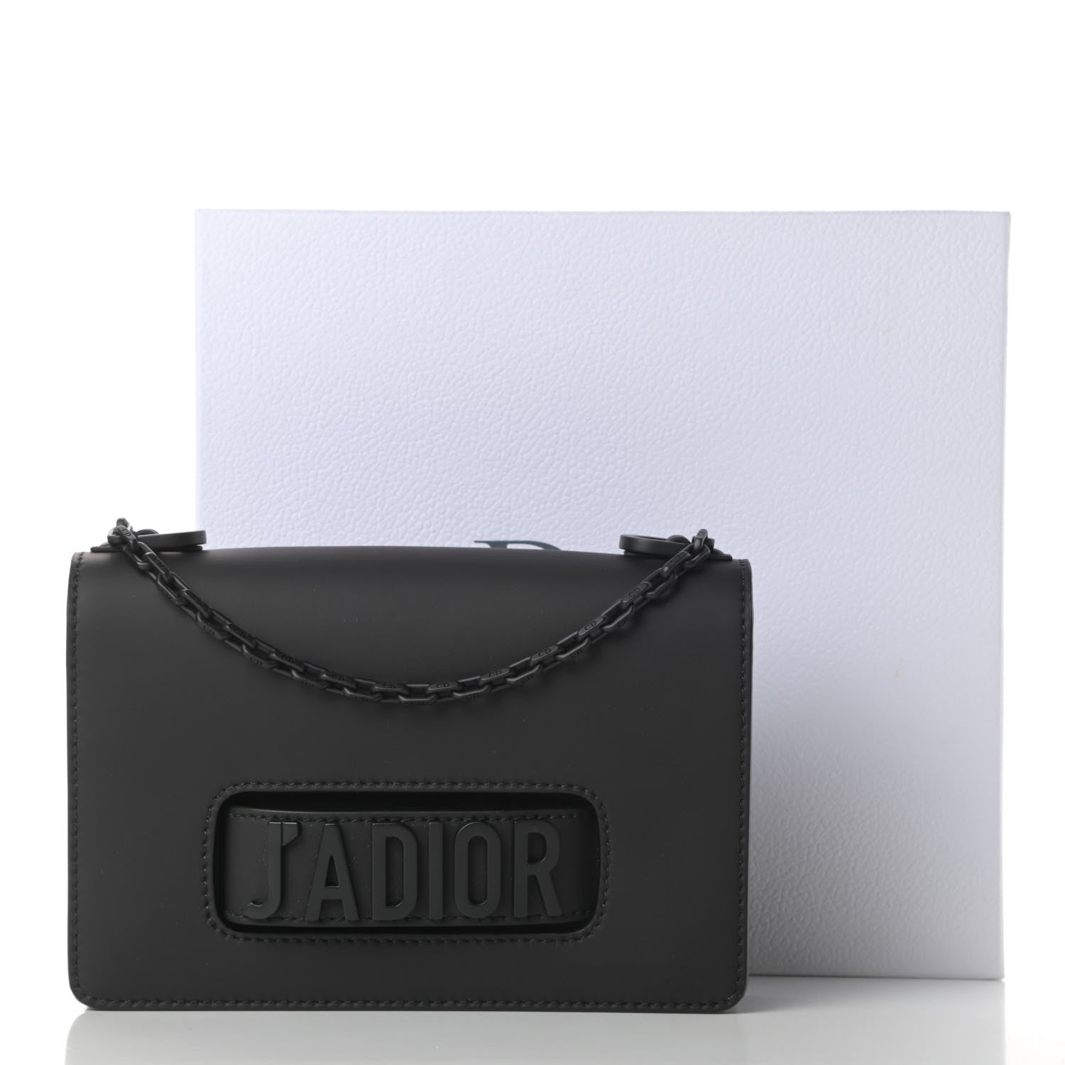 Christian Dior Calfskin J'Adior Chain Flap Bag Black 14 of 14