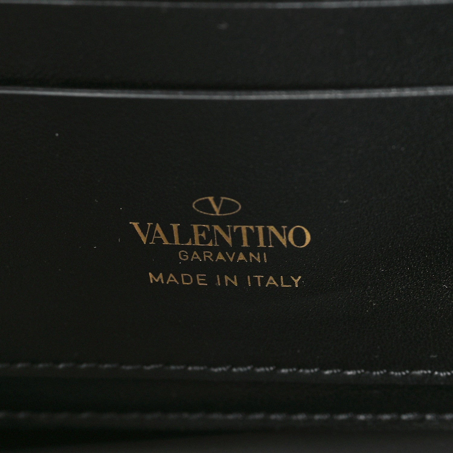 Valentino Garavani Grainy Calfskin Rockstud Alcove Clutch Black 6 of 8