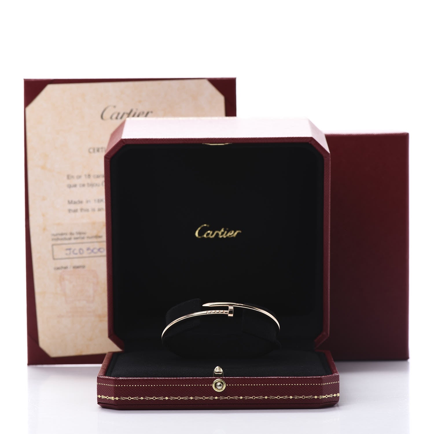 Cartier 18K Pink Gold Small Juste Un Clou Bracelet 16 5 of 5