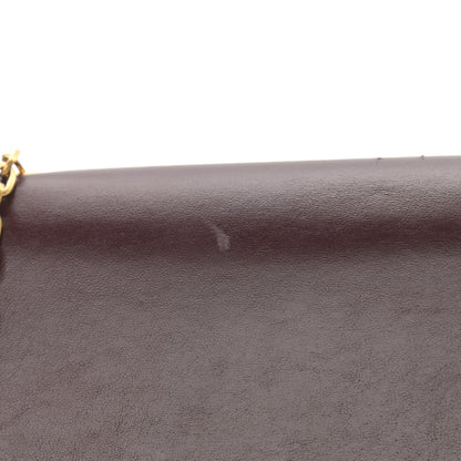 Mulberry Smooth Calfskin Multiflap Chain Clutch Oxblood Multicolor 14 of 14