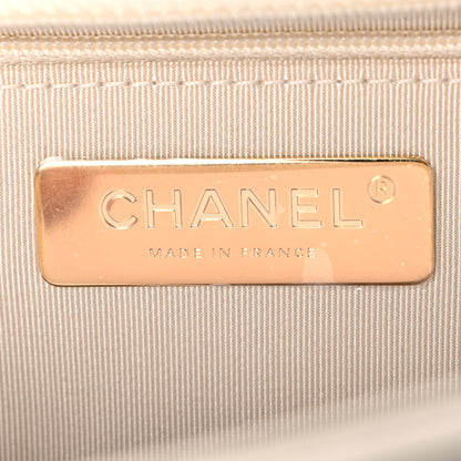 Chanel Lambskin Quilted Large Chanel 19 Flap Beige 6 of 10