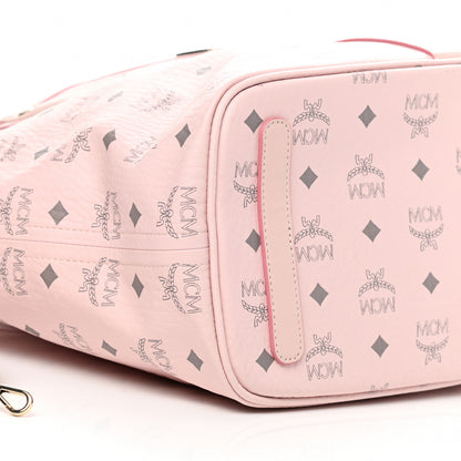MCM Visetos Medium Liz Reversible Shopper Tote Powder Pink 11 of 16