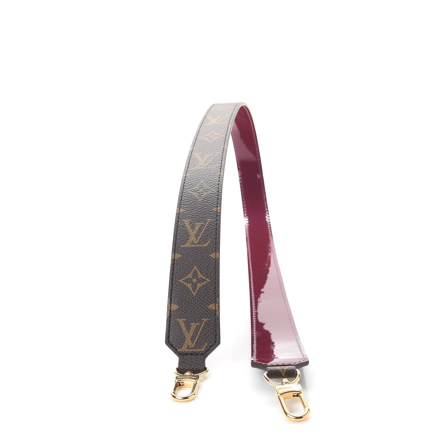 Louis Vuitton Patent Monogram Miroir Shoulder Strap Magenta 5 of 5