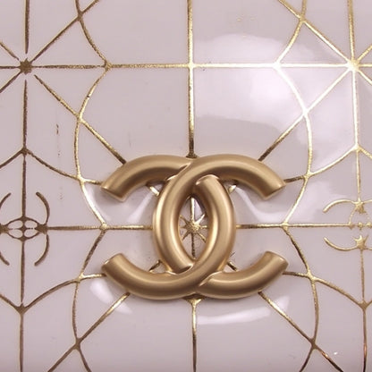Chanel Vinyl Paris Moscou Moujik Clutch White 9 of 15