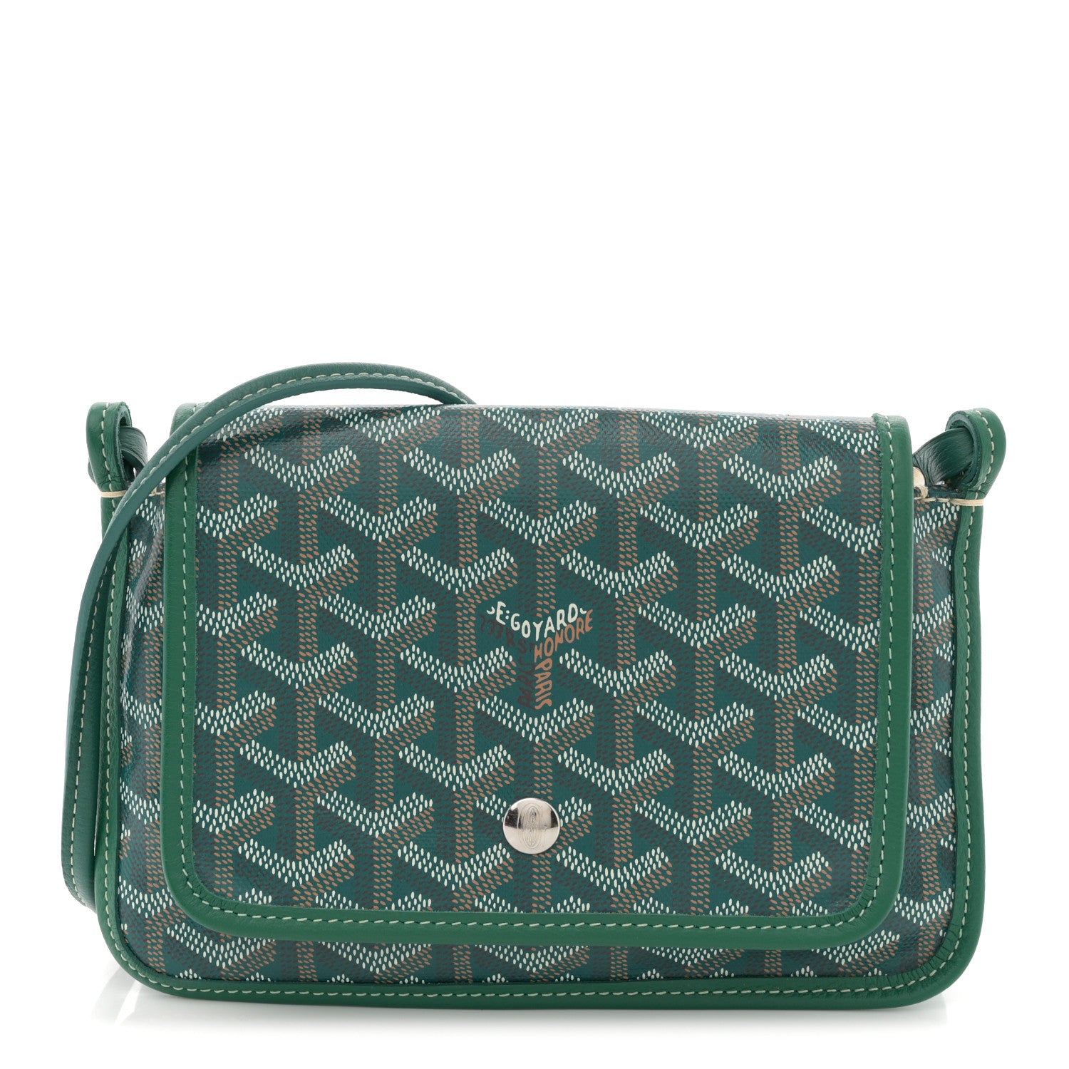 Goyard Goyardine Plumet Wallet Clutch Green 1 of 9
