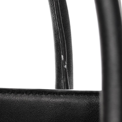 Saint Laurent Calfskin Rive Gauche North South Tote Black 11 of 12