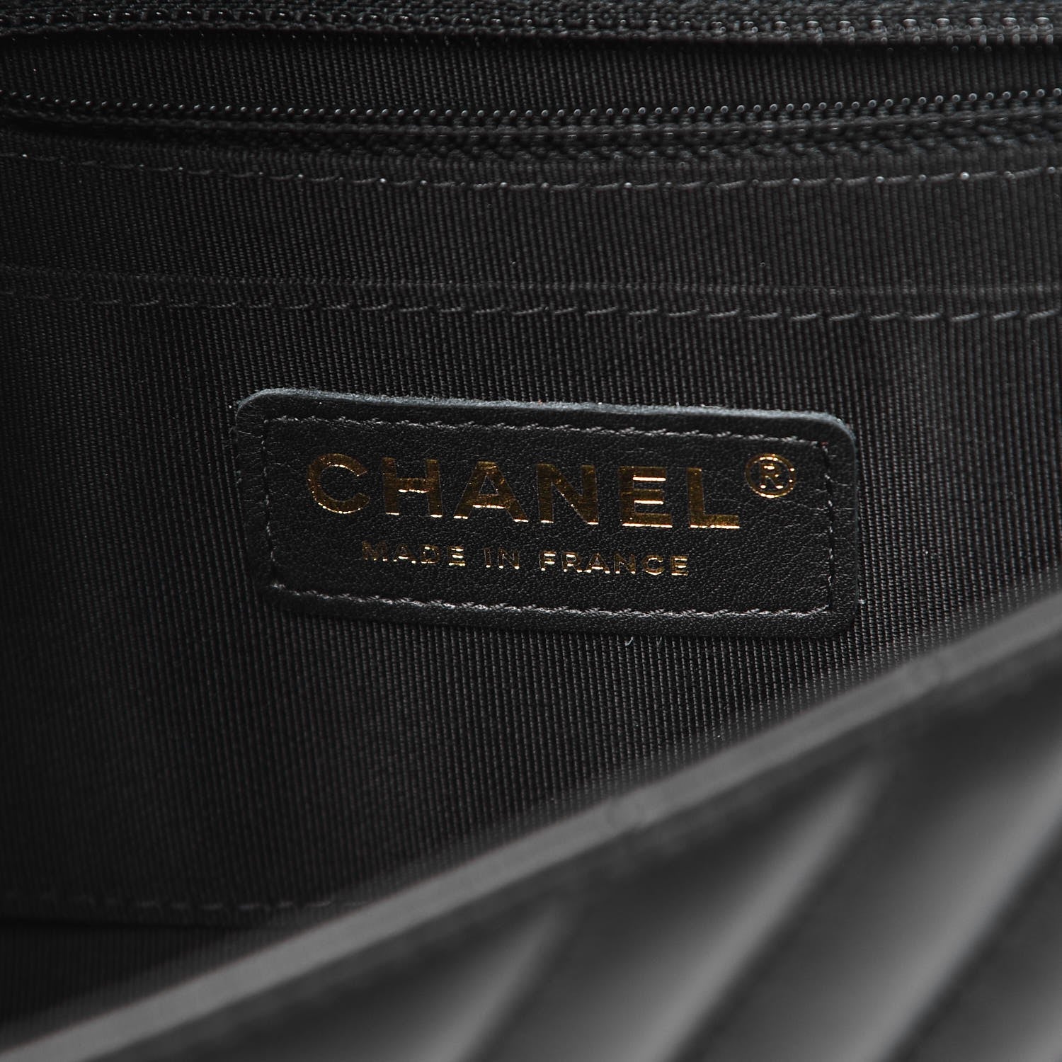 Chanel Calfskin Chevron Quilted Mini Statement Flap Black 6 of 8