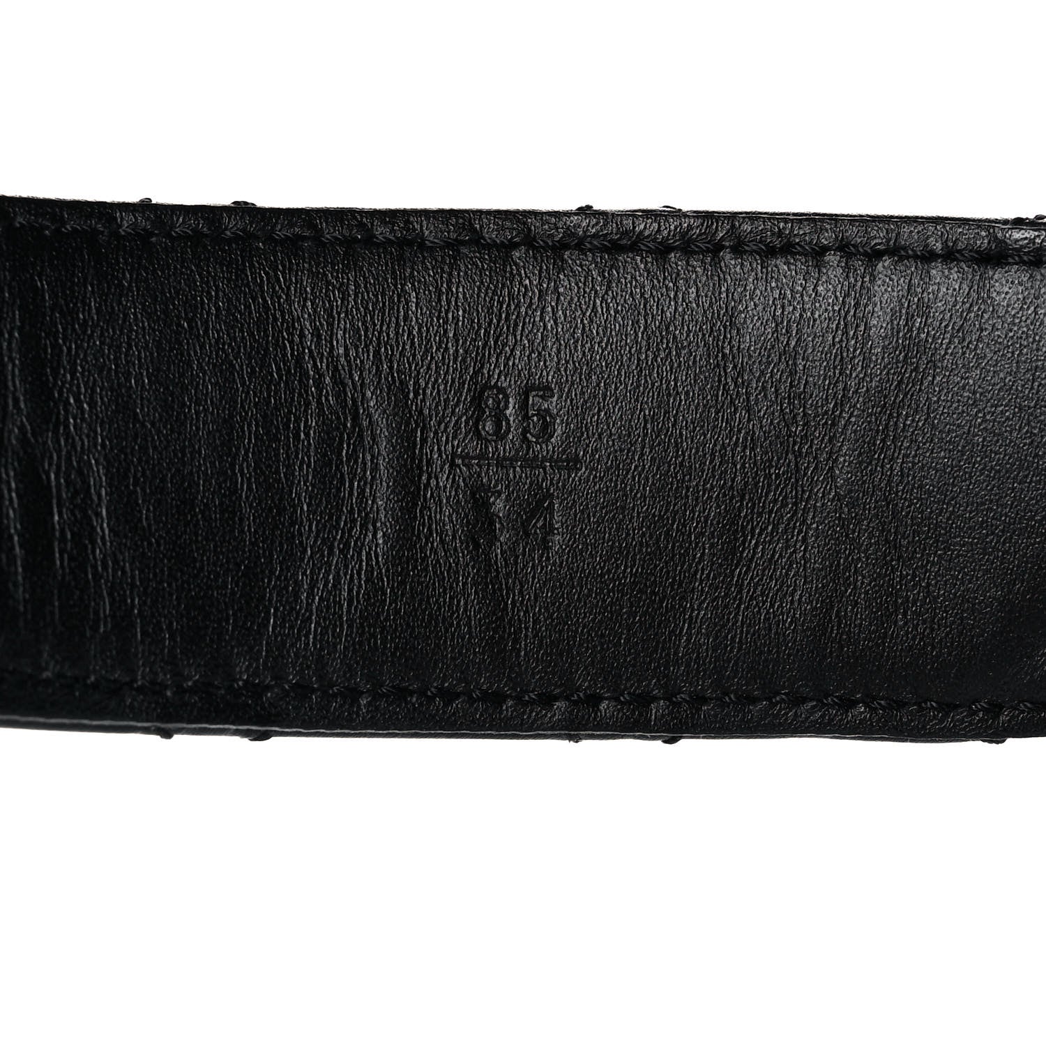 Chanel Lambskin Quilted CC Chain Belt 85 34 Black 6 of 8