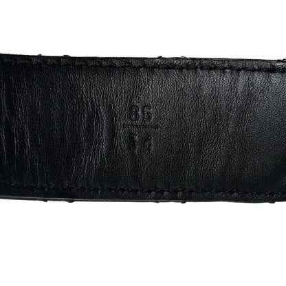 Chanel Lambskin Quilted CC Chain Belt 85 34 Black 6 of 8