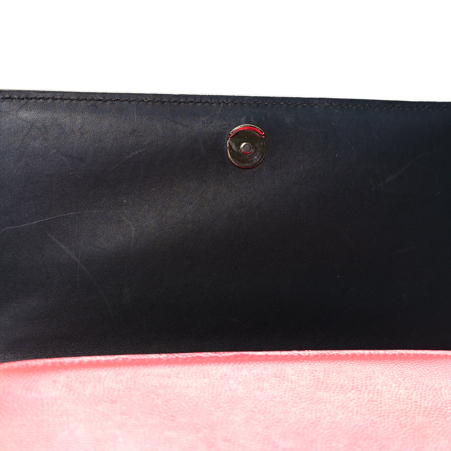 Saint Laurent Patent Grain de Poudre Small Monogram Kate Satchel Neon Pink 10 of 12
