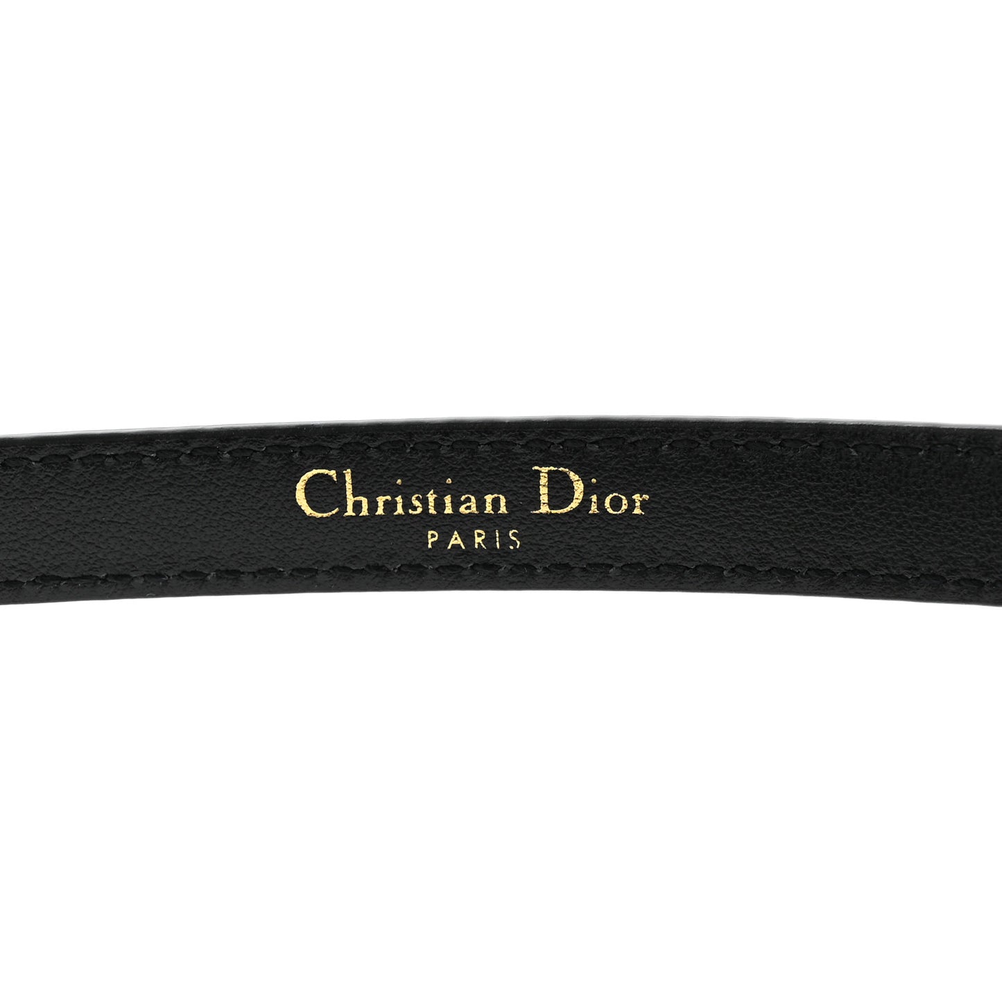 Calfskin Dior ID Belt 85/34 Black
