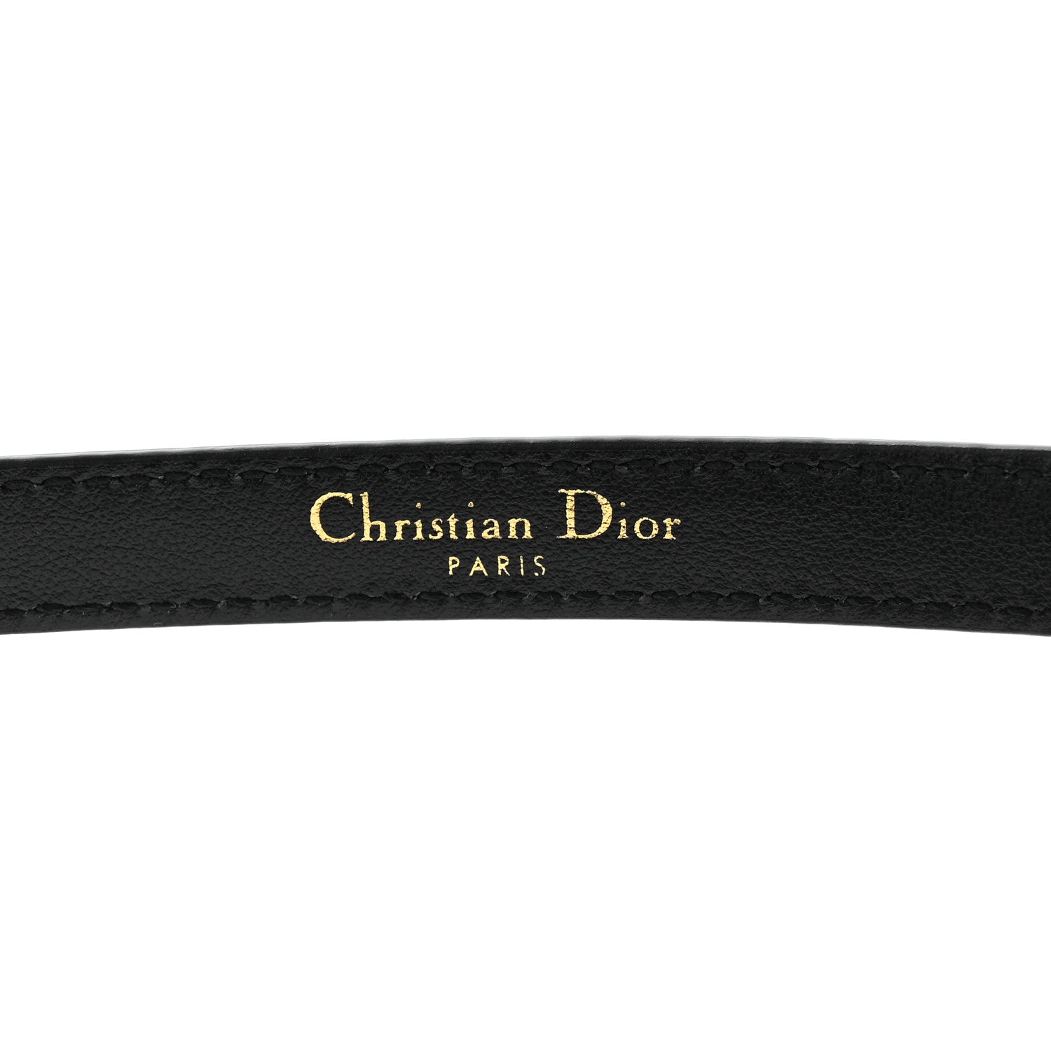 Christian Dior Calfskin Dior ID Belt 85/34 Black 5 of 9