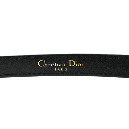 Christian Dior Calfskin Dior ID Belt 85/34 Black 5 of 9
