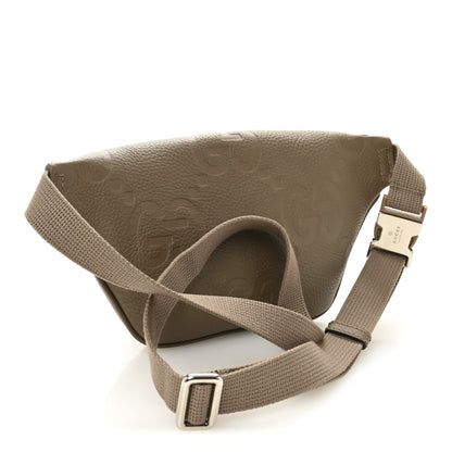 Gucci Piuma Calfskin Jumbo GG Embossed Small Belt Bag Good Taupe 3 of 10