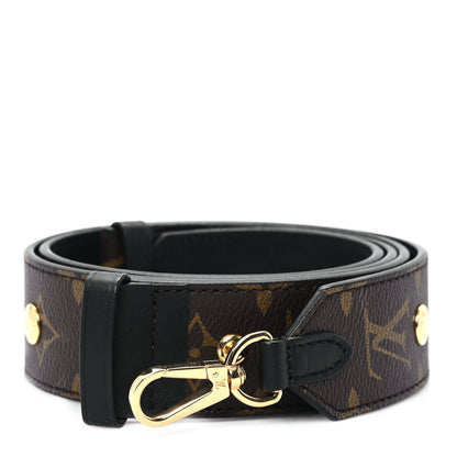 Louis Vuitton Monogram Adjustable Bandouliere Shoulder Strap Black 1 of 4