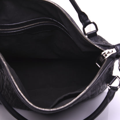 Louis Vuitton Monogram Lambskin Antheia Ixia MM Black 5 of 14