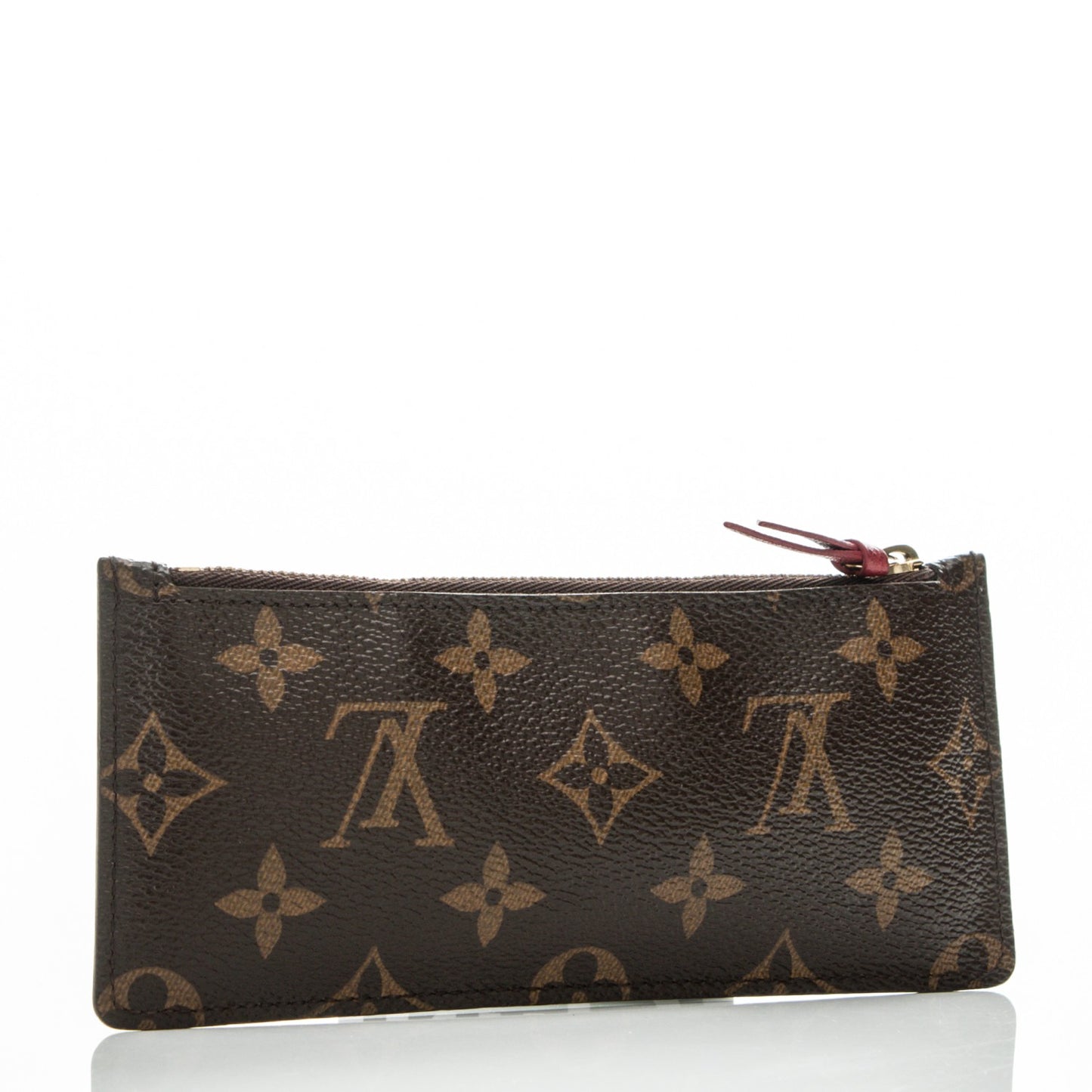 Monogram Josephine Wallet Zippered Insert Fuchsia