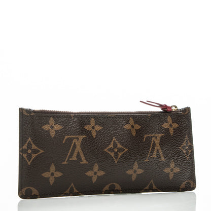 Louis Vuitton Monogram Josephine Wallet Zippered Insert Fuchsia 3 of 7