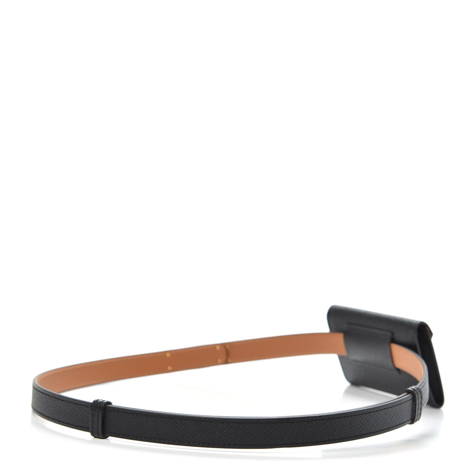 Hermes Epsom Kelly Pocket Belt Black 2 of 5
