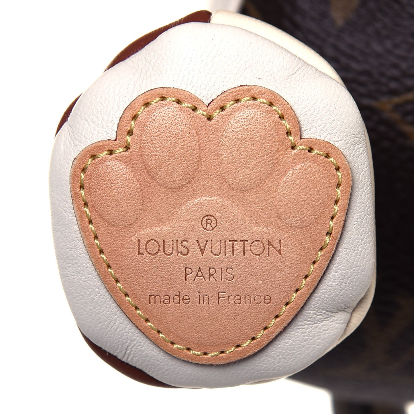 Calfskin Monogram Doudou Oscar Dog Beige