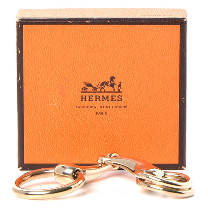 Hermes Permabrass Mors Scarf Ring Gold 6 of 6