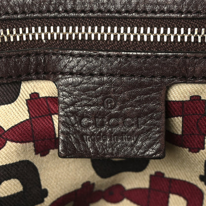Gucci Guccissima Small Pelham Shoulder Bag Chocolate 6 of 11