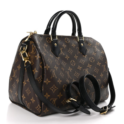 Louis Vuitton Monogram My World Tour Speedy Bandouliere 30 Black 3 of 12