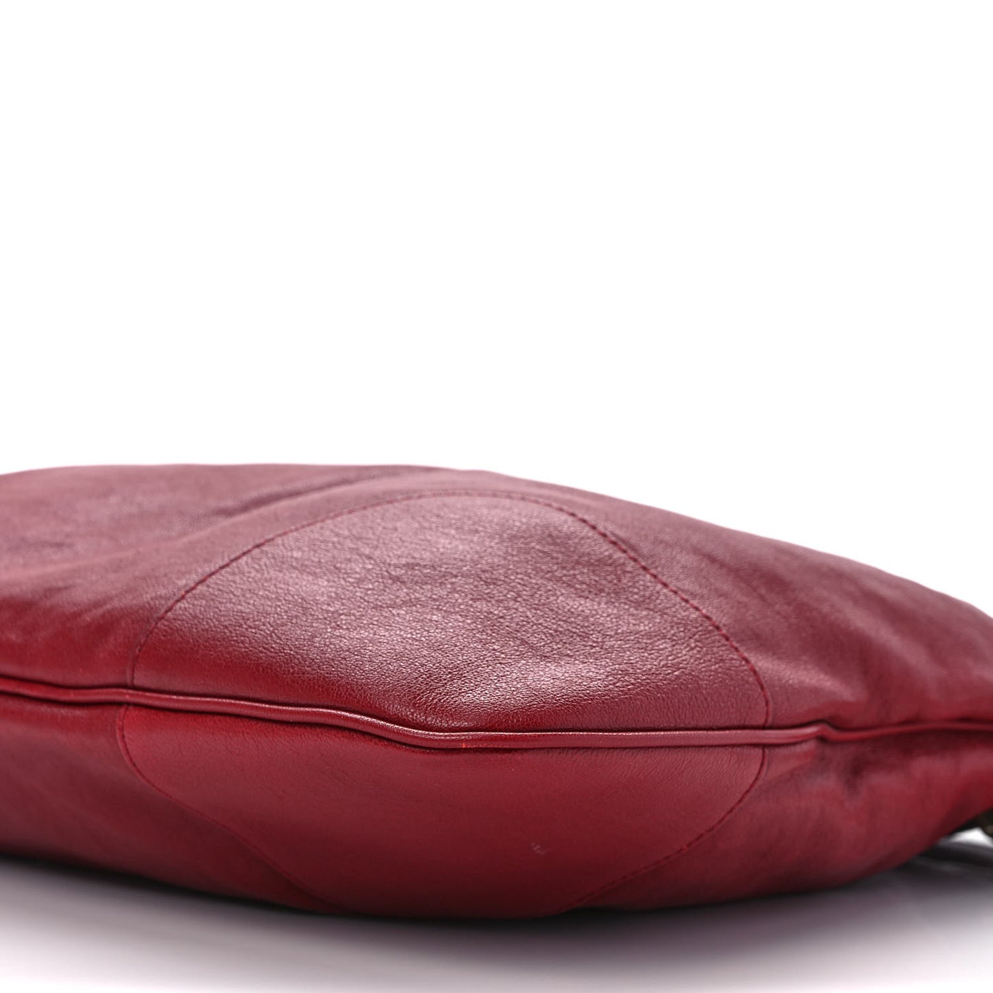 Sakai Be Green Calfskin Horsebit 1955 Cinch Top Messenger Bag New Cherry Red
