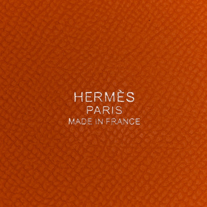 Hermes Epsom Tressage De Cuir Picotin Lock 22 MM Abricot Rose Azalee Gold 6 of 11