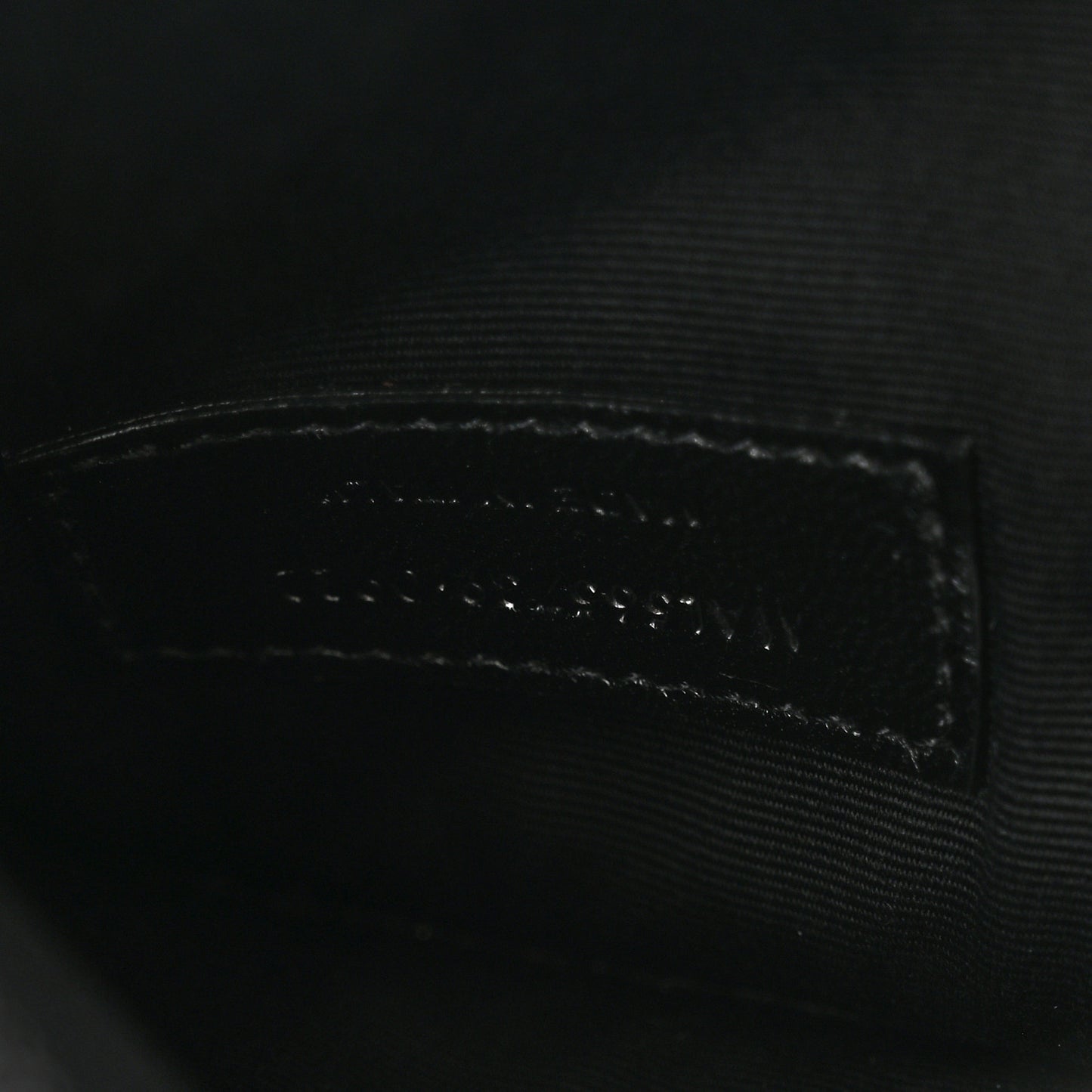 Grain De Poudre Uptown Pouch Black