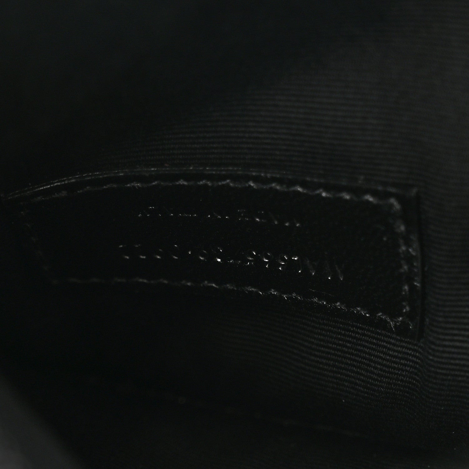 Saint Laurent Grain De Poudre Uptown Pouch Black 7 of 9