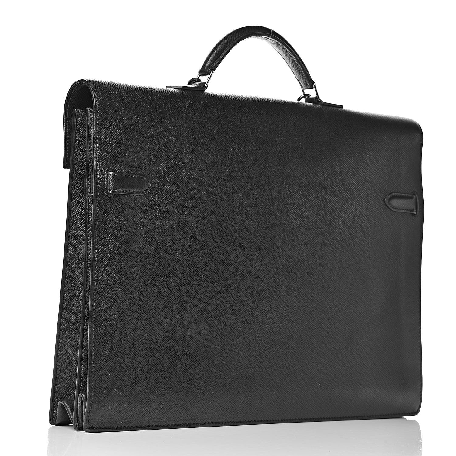 Hermes Epsom Kelly Depeche 38 Black 3 of 9
