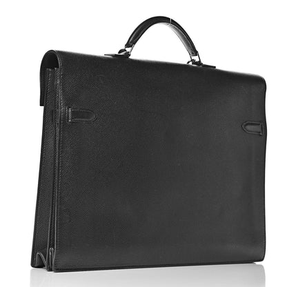 Hermes Epsom Kelly Depeche 38 Black 3 of 9