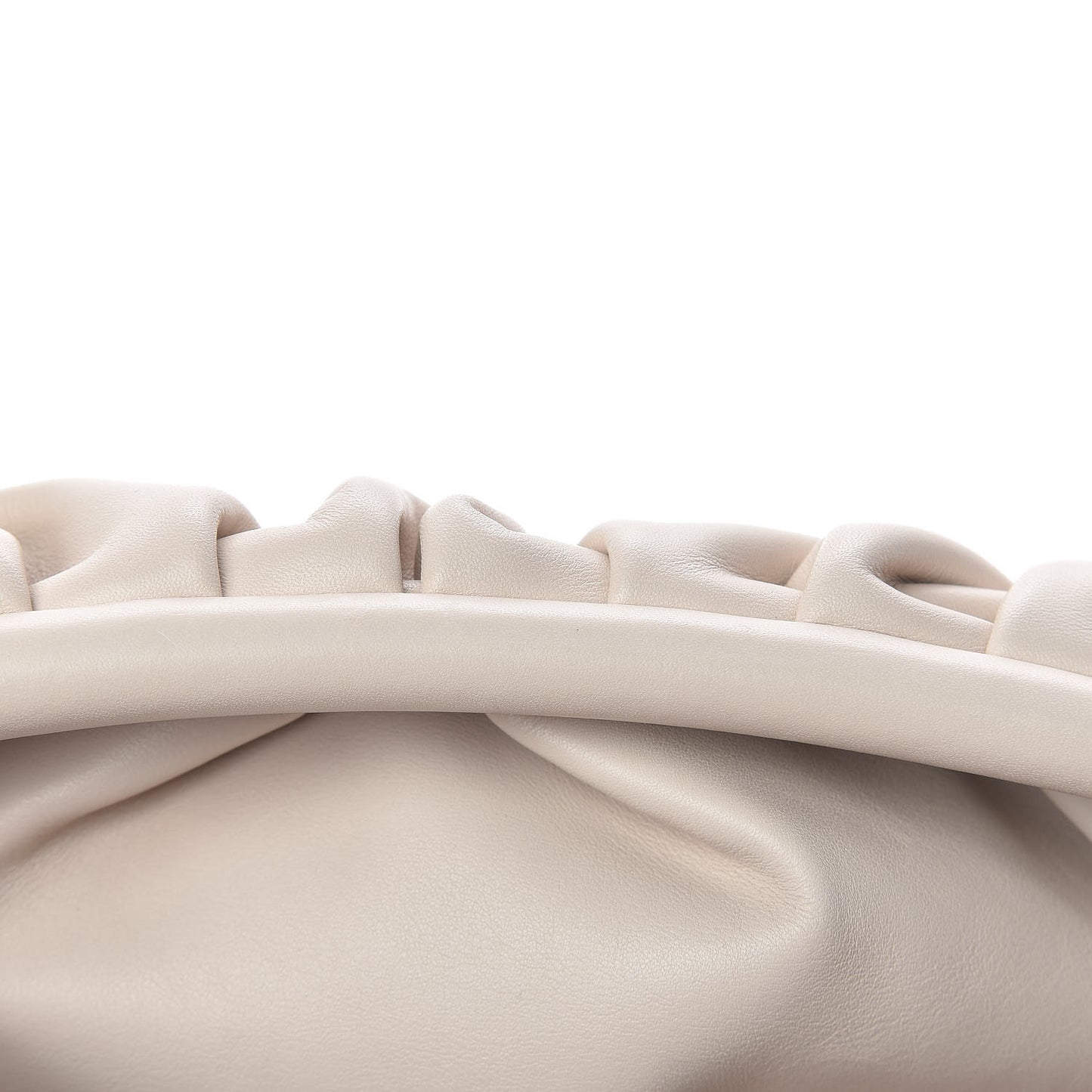 Smooth Butter Calf The Pouch Oversized Clutch Mist