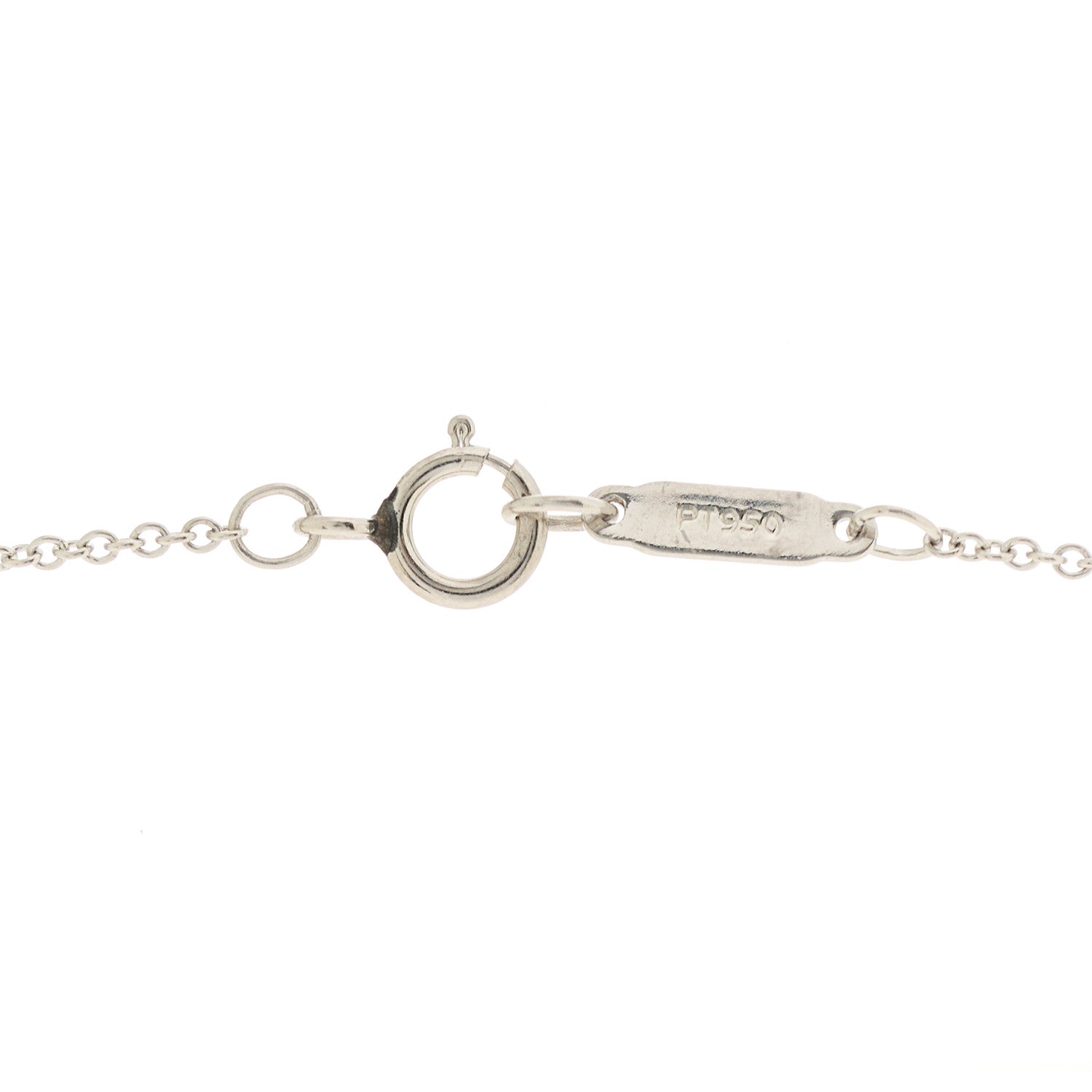 Tiffany Platinum Diamond Star Pendant Necklace 4 of 4