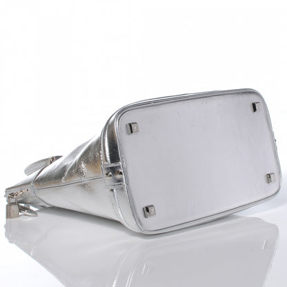 Louis Vuitton Suhali Lockit MM Silver 4 of 7