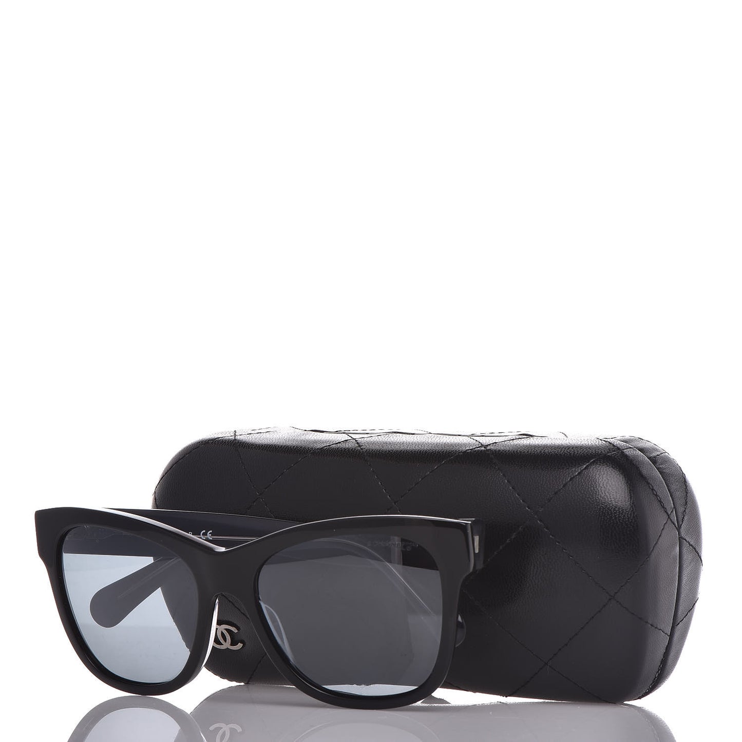 Polarized Square CC Sunglasses 5380 Black
