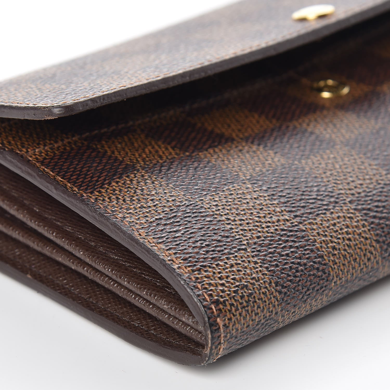 Louis Vuitton Damier Ebene Sarah Wallet 10 of 12