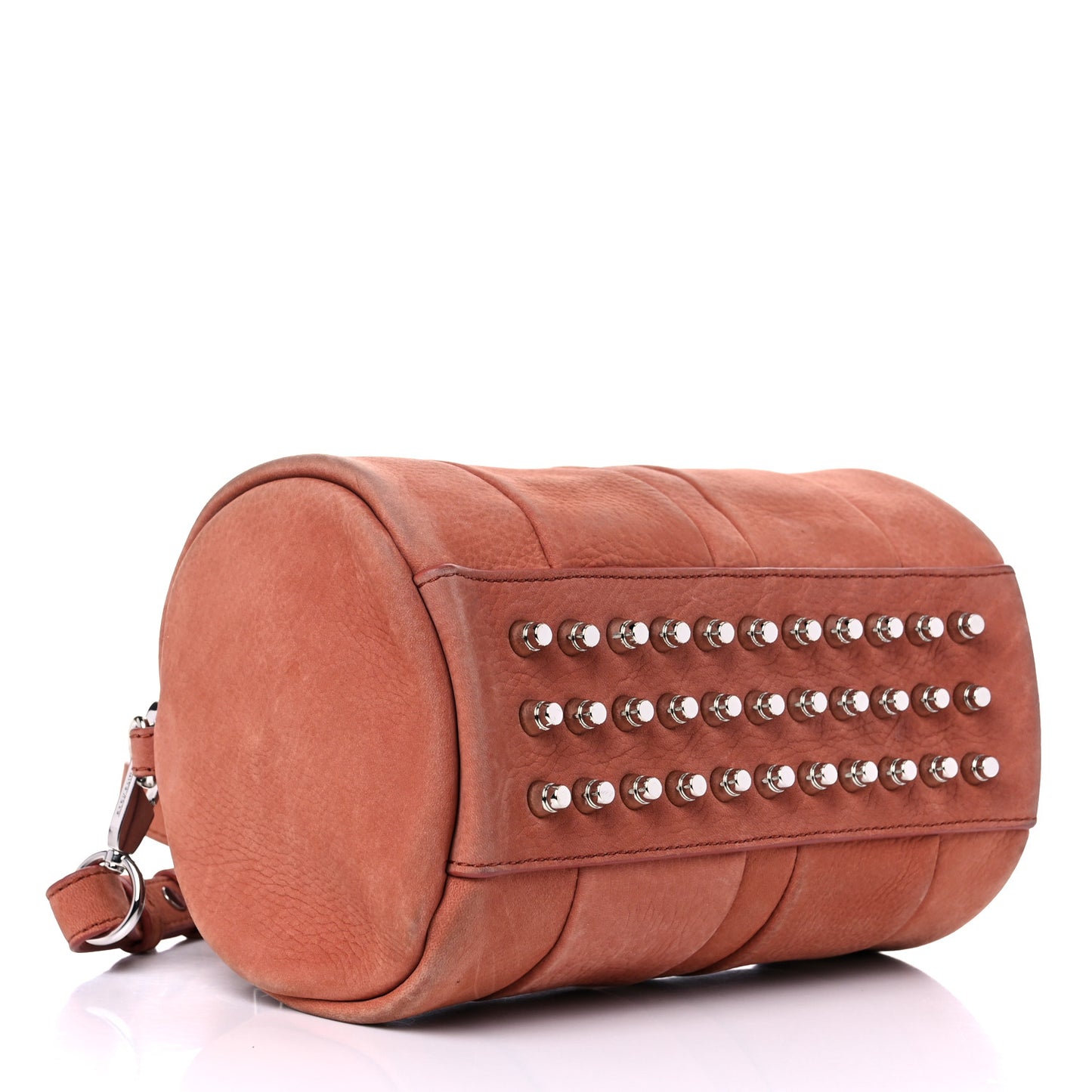 Nubuck Mini Rockie Silver Hardware Terra Cotta