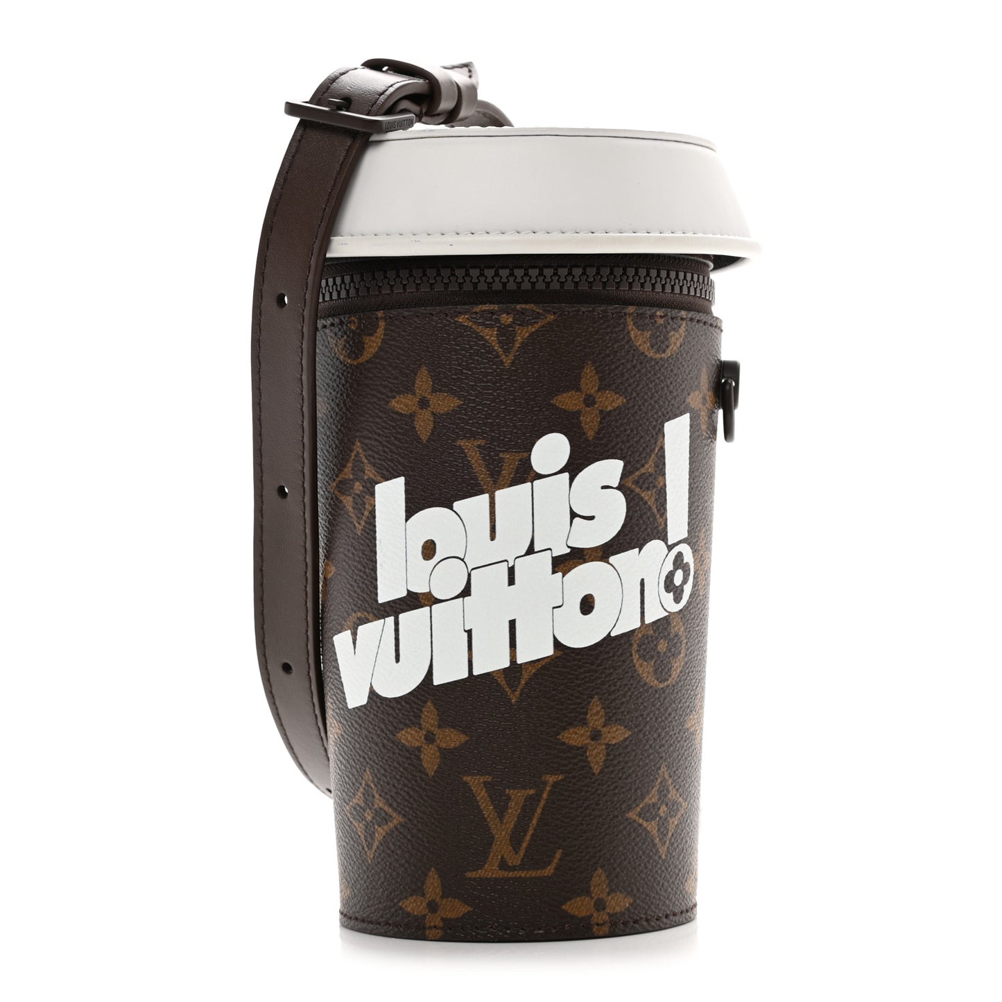 Monogram Calfskin Everyday LV Coffee Cup Pouch