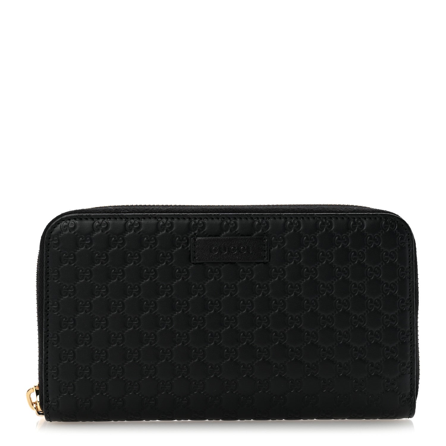 Gucci Microguccissima Zip Around Wallet Black 1 of 8