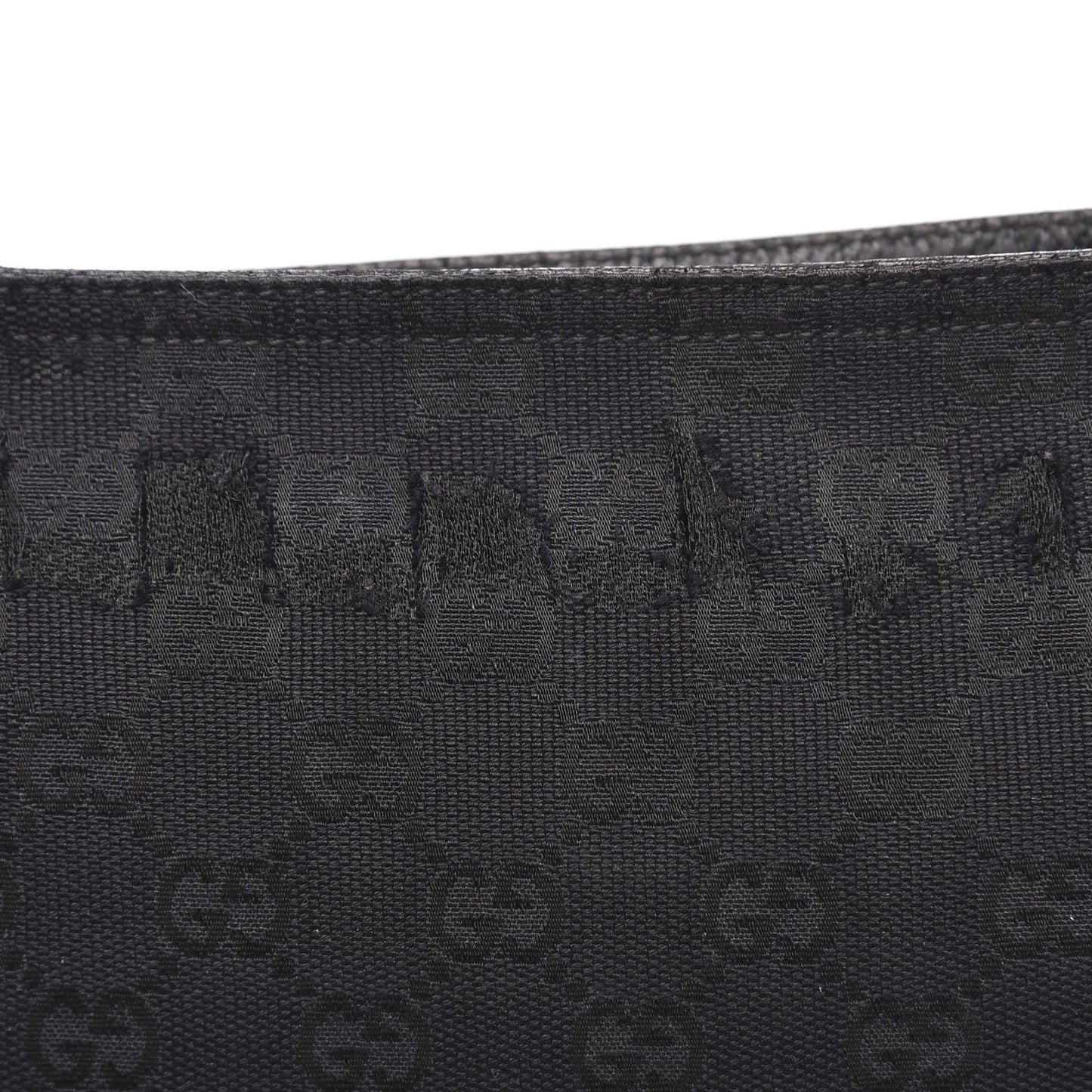 Monogram Web Medium Double Pocket Messenger Bag Black