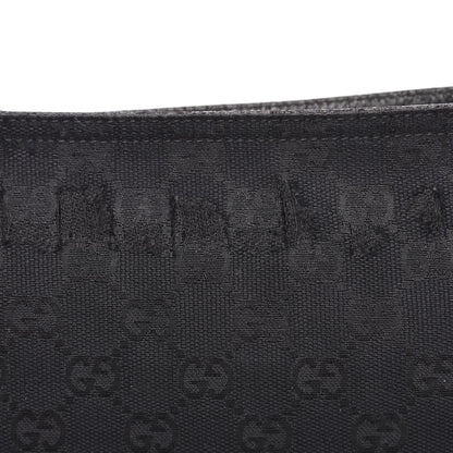 Gucci Monogram Web Medium Double Pocket Messenger Bag Black 14 of 14