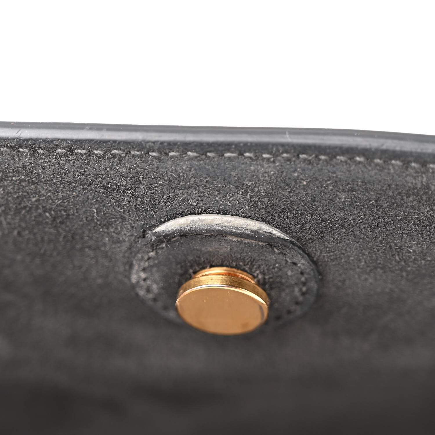 Celine Grained Calfskin Micro Belt Bag Grey 11 of 12